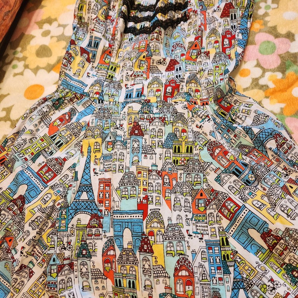 Bernie Dexter Buildings Dress